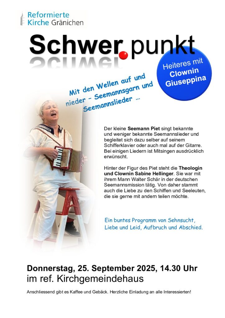 Schwerpunkt September2025 Clownin Giuseppina