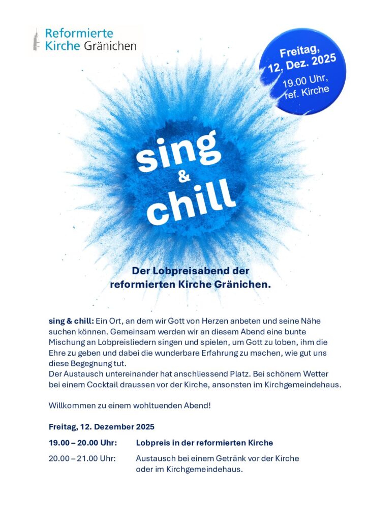 Sing&chill Dezember2025