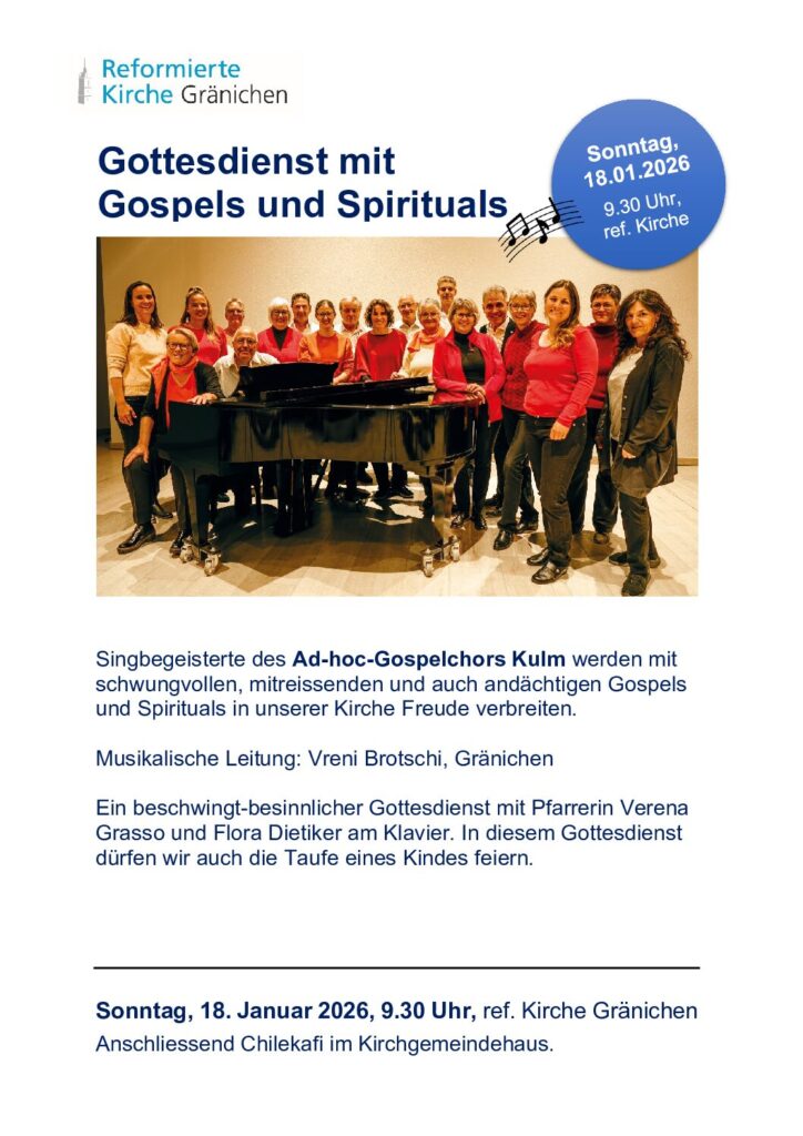 Gospelgottesdienst Januar2026