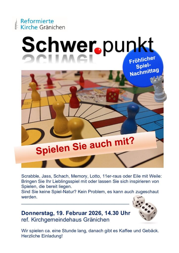 Schwerpunkt Spiele Februar 2026