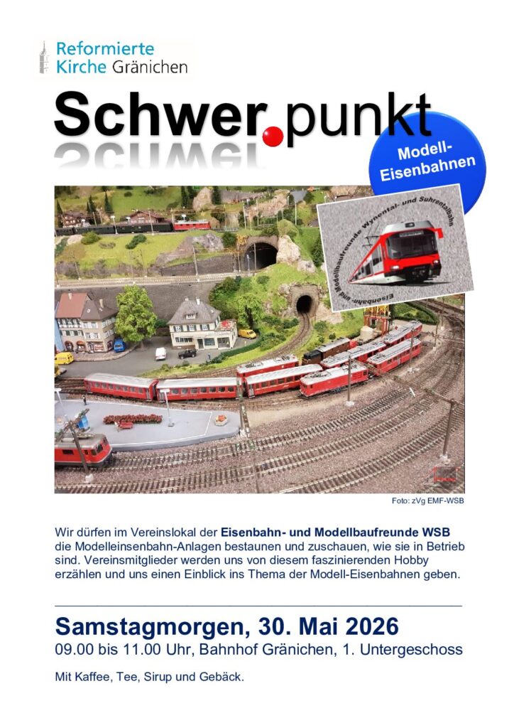 Flyer Schwerpunkt Mai 2026 Modelleisenbahnen