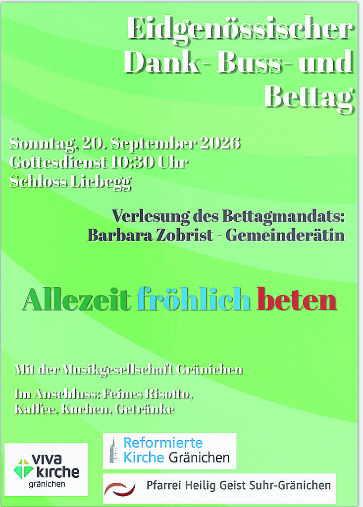 Bettag Flyer 2026